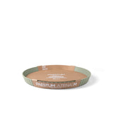 BLIM PLUS Vassoio Rotondo Atena M 30cm Forest Medium Verde Made in Italy 100% Riciclabile