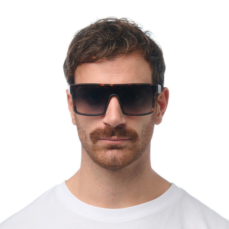 OKKIA Tokyo Occhiali da Sole Unisex Squadrato Avana Verde