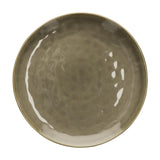 ROSE & TULIPANI Concerto Vassoio Rotondo Grigio Tortora  32cm Stoneware
