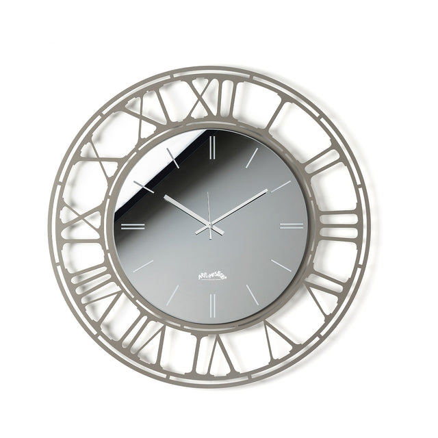 Orologio da parete Axis 70 Arti e Mestieri colore fango diametro 70 cm