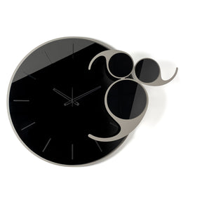 Orologio da parete Apostrofo Arti & Mestieri color fango 85x70 cm