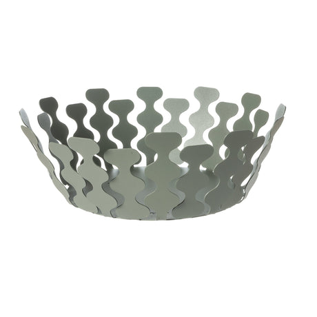 Centrotavola Nori Arti & Mestieri in ceramica smaltata color giada 32x12,5 cm