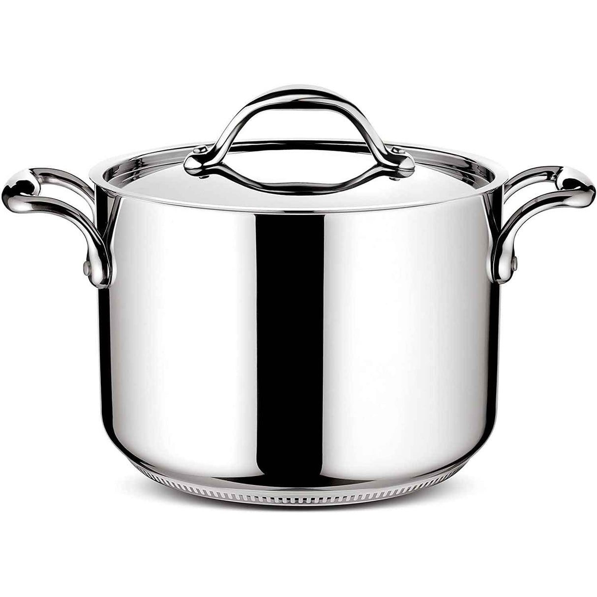 LAGOSTINA Accademia Pentola 2 Maniglie con Coperchio 26cm Acciaio Inox