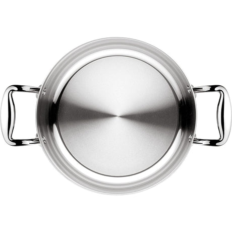 LAGOSTINA Accademia Pentola 2 Maniglie con Coperchio 26cm Acciaio Inox