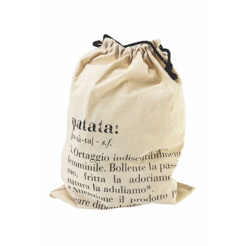 VILLA D'ESTE HOME TIVOLI Sacchetto Potato Patata 40x30cm in Cotone