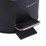 VILLA D'ESTE HOME TIVOLI Victionary Toilette Pattumiera 3L Plastica Nero
