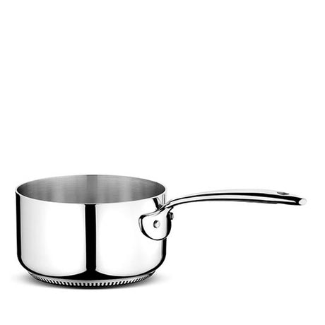 LAGOSTINA Accademia Casseruola Fonda con Manico Lungo 14cm Acciaio Inox