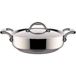 LAGOSTINA Accademia Casseruola Bassa 2 Maniglie con Coperchio 26cm Acciaio Inox