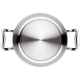 LAGOSTINA Accademia Low Casserole 2 Handles w/Lid 26cm Stainless Steel