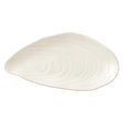 Piatto da portata Conchiglia Easy Life in porcellana bianca 36,5 cm