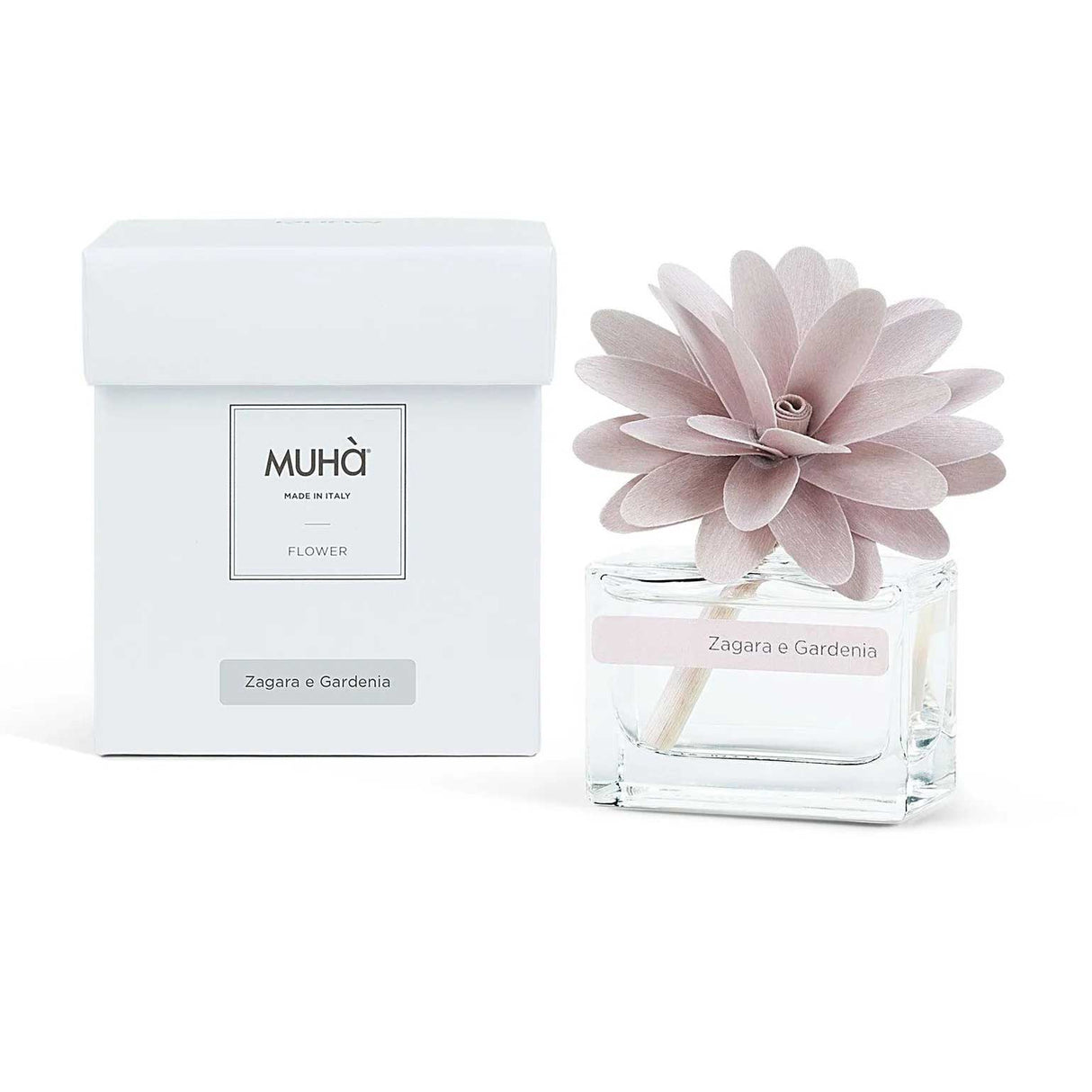 MUHA' Profumatore d'Ambiente Diffusore Flower 30ml Zagara e Gardenia