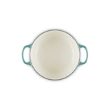 LE CREUSET Cocotte Rotonda Evolution 20cm Blu Riviera Ghisa Vetrificata