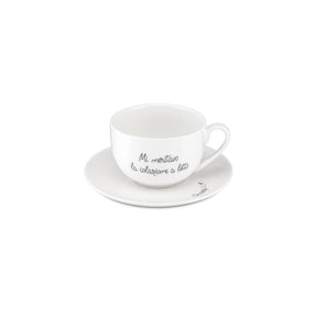 Tazza colazione Gli Onesti La Porcellana Bianca in porcellana 450ml