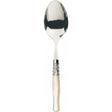 BUGATTI Selene Cucchiaio Insalata Finitura Ghiera Cromata Acciaio Inox 24,5cm