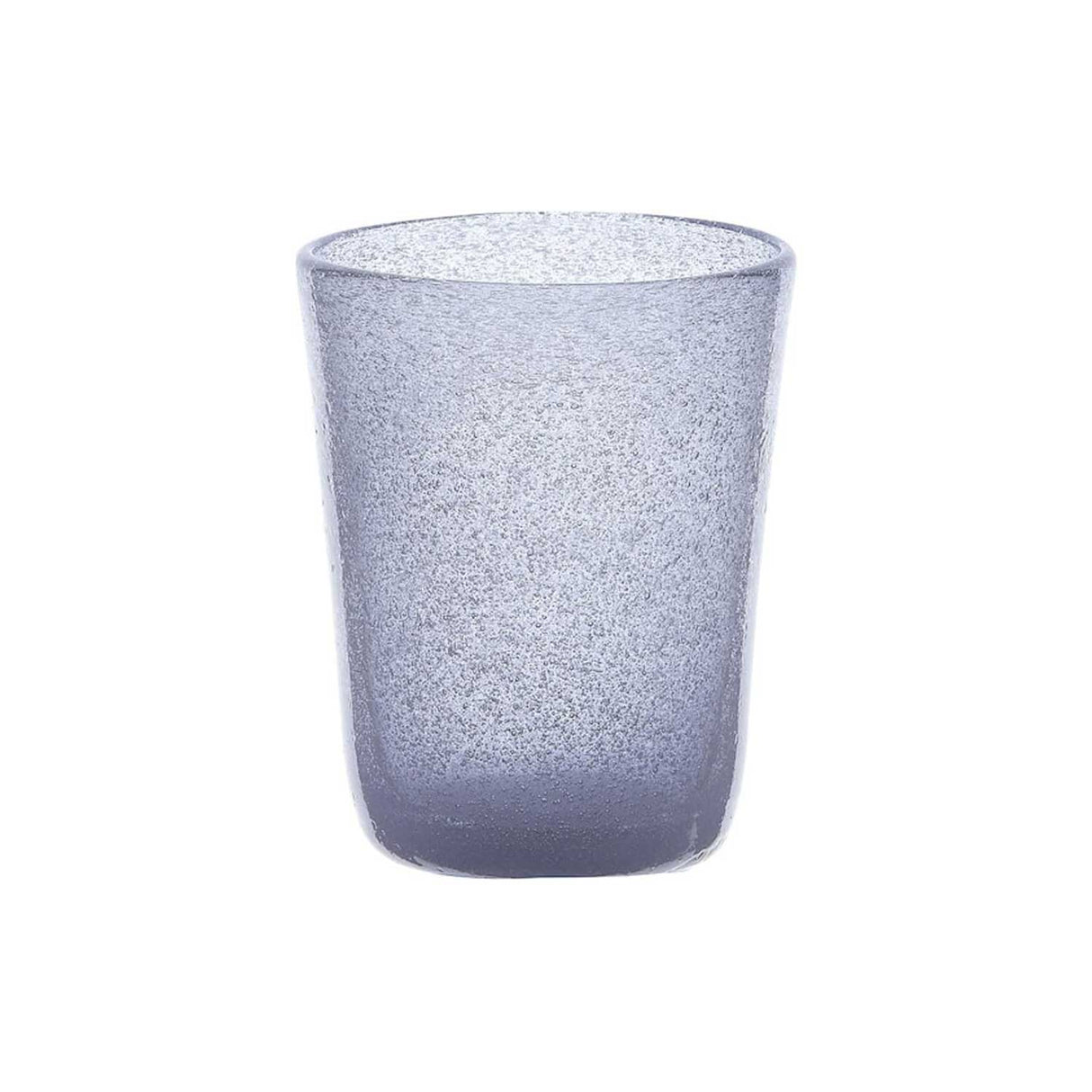 MEMENTO Bicchieri Acqua Colorati Violetta Set 6 Pezzi 250ml Pasta di Vetro