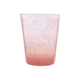 MEMENTO Bicchieri Acqua Colorati Violetta Set 6 Pezzi 250ml Pasta di Vetro