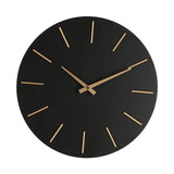 BIZZOTTO Orologio da Parete Timeline Nero Oro 40cm