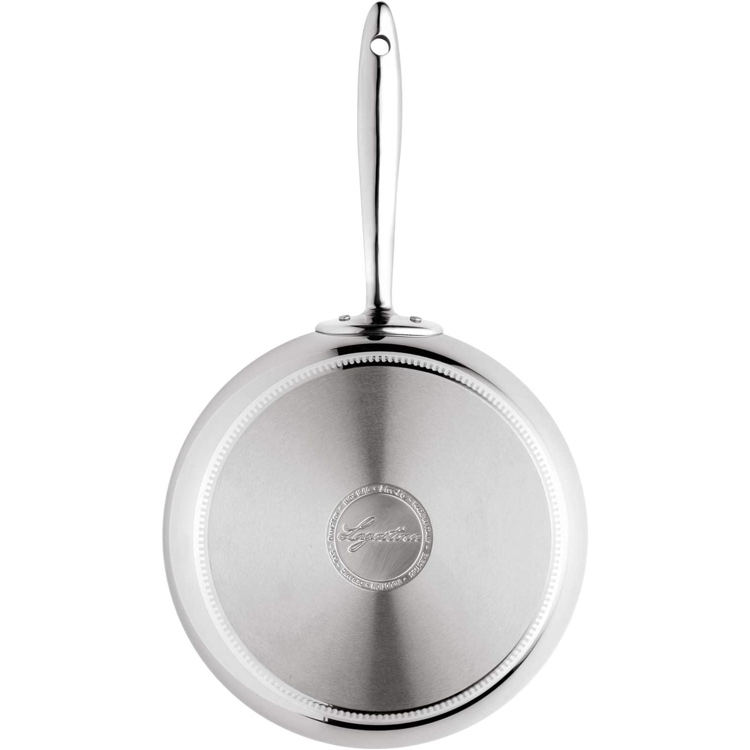 LAGOSTINA Accademia Casseruola Fonda Manico Lungo 20cm Acciaio Inox