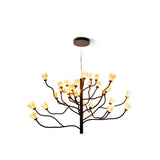 LLADRO' Chandelier Mokuren 80x140cm Porcellana