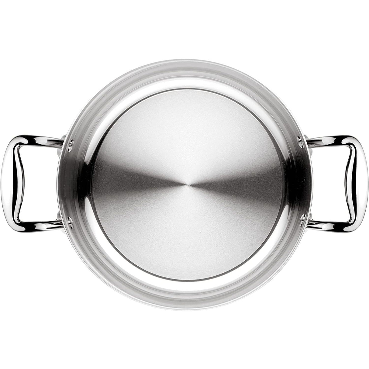 LAGOSTINA Accademia Deep Casserole 2 Handles with Lid 20cm Stainless Steel