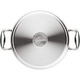 LAGOSTINA Accademia Casseruola Fonda 2 Maniglie con Coperchio 26cm Acciaio Inox