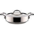 LAGOSTINA Accademia Casseruola Bassa 2 Maniglie con Coperchio 24cm Acciaio Inox