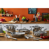 LAGOSTINA Accademia Frying Pan with Handle 20cm Stainless Steel