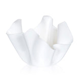 iPLEX Vaso Drappeggi in PMMA 45x29cm Bianco Made in Italy