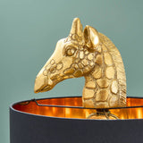 WERNS Lampada da Terra Giraffa Oro Nero GiGi 50x40x171cm