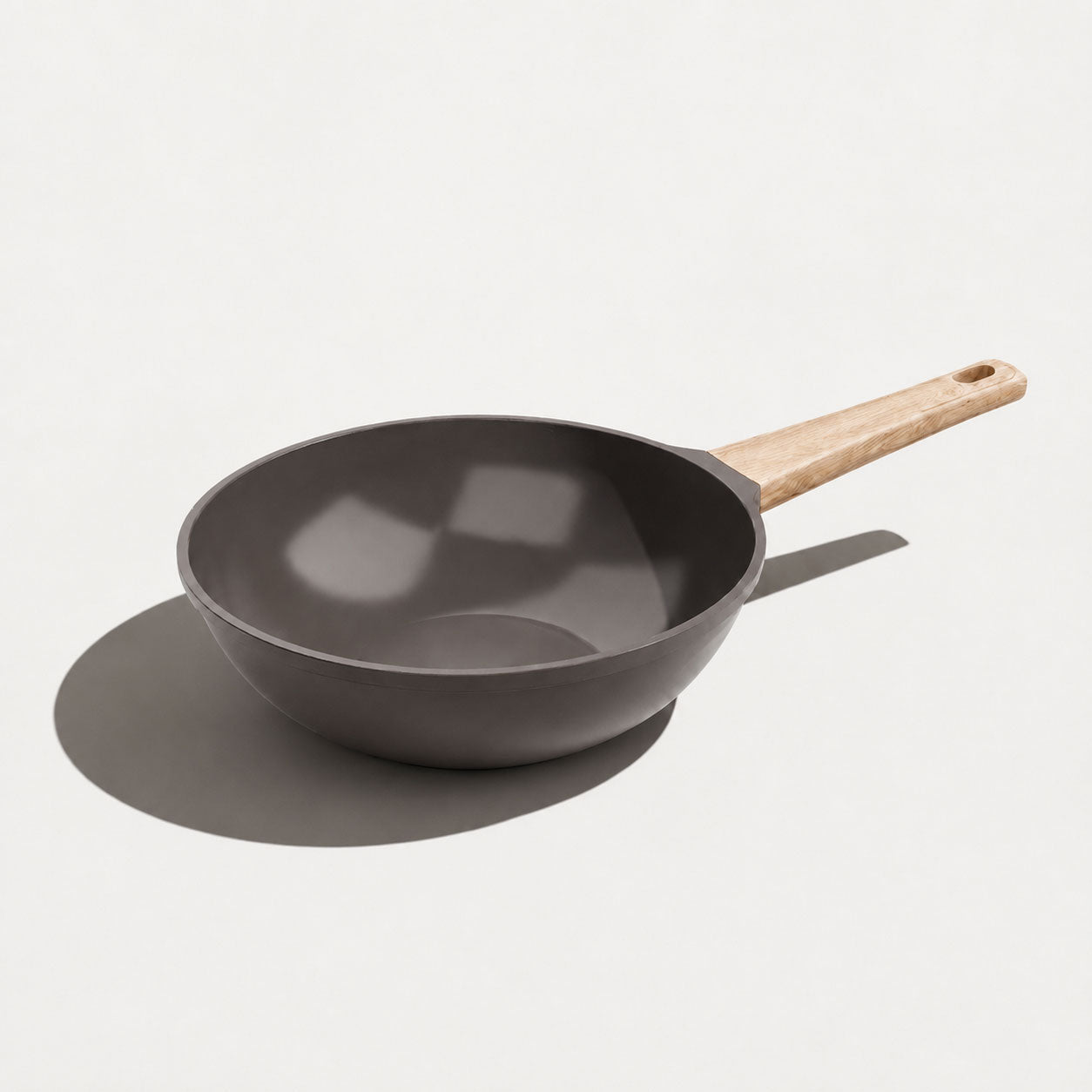 COOKUT L'Incredibile Padella Wok Antiaderente 28cm Moka Metallo