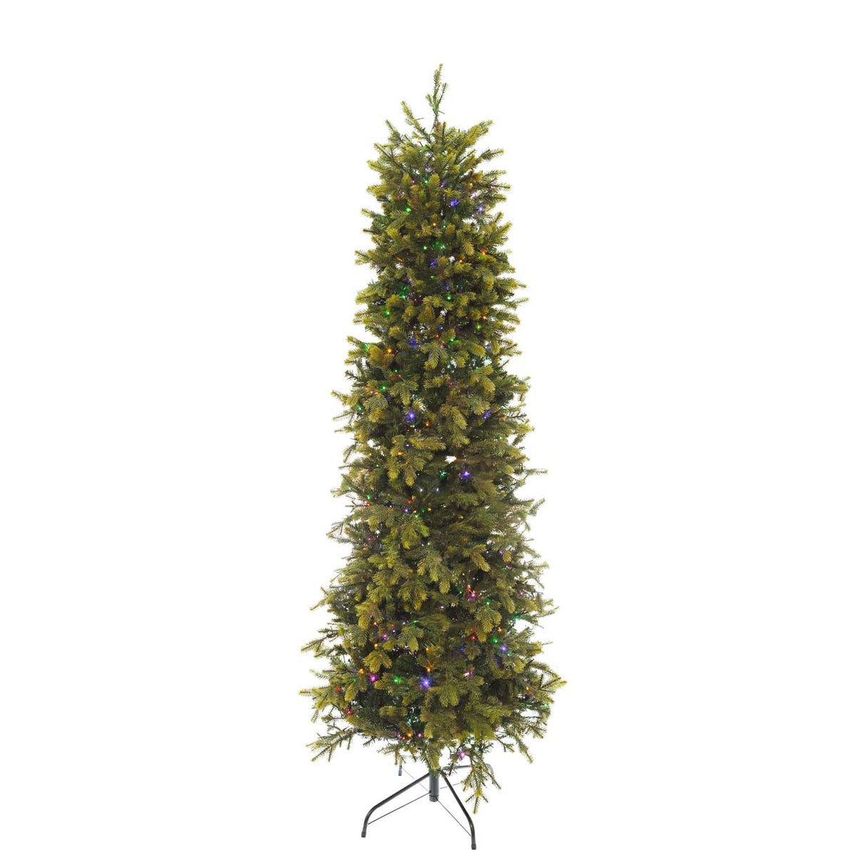 Magnifique Maison Albero di Natale Luxury Semi Slim 210x84cm Realistico 836 Rami con 1000 LED