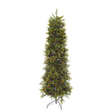 Magnifique Maison Albero di Natale Luxury Semi Slim 210x84cm Realistico 836 Rami con 1000 LED