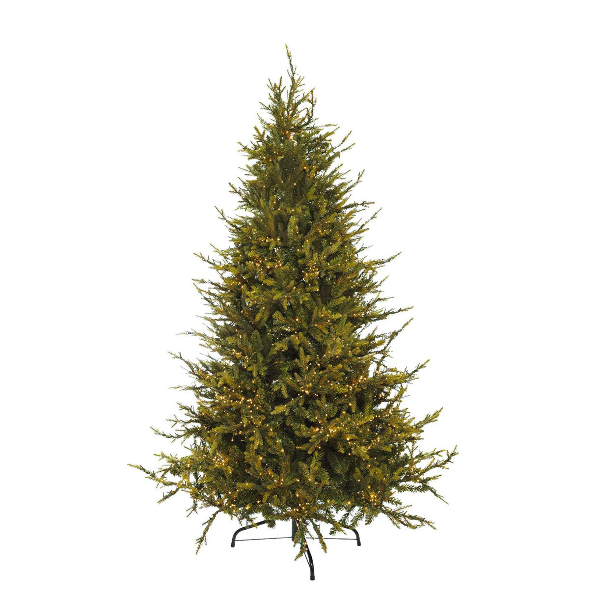 Magnifique Maison Albero di Natale Diamond Large 210x145cm Realistico 3826 Rami con 3000 LED