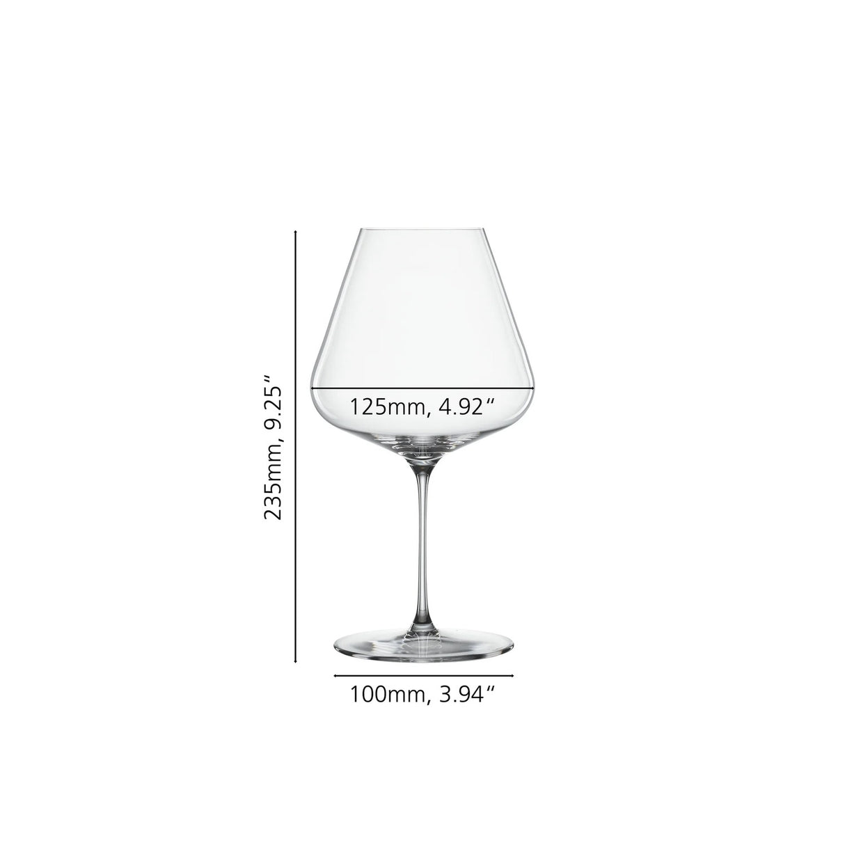 SPIEGELAU Definition Calice da Vino Borgogna in Cristallo Set 2 Pezzi 960ml