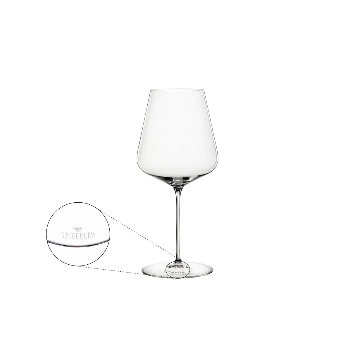 SPIEGELAU Definition Calice da Vino Bordeaux in Cristallo Set 2 Pezzi 750ml