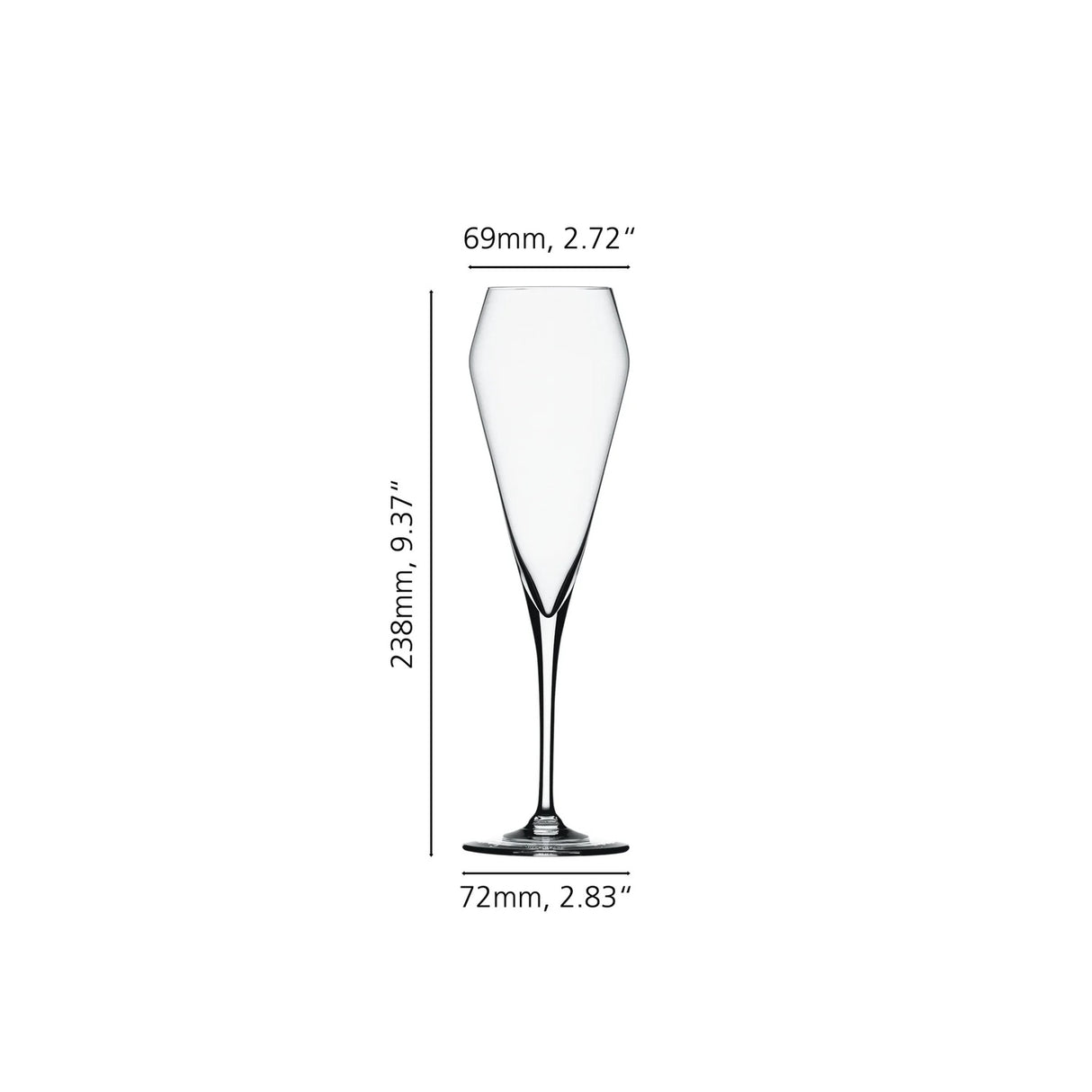SPIEGELAU Willsberger Anniversary Flûte da Champagne in Cristallo Set 4 Pezzi 251ml