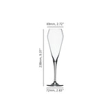SPIEGELAU Willsberger Anniversary Flûte da Champagne in Cristallo Set 4 Pezzi 251ml