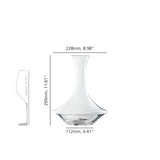 SPIEGELAU Authentis Decanter per Vino in Cristallo Soffiato a Mano 1000ml