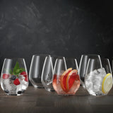 SPIEGELAU Authentis Casual Bicchiere Universale Senza Stelo in Cristallo Set 6 Pezzi 460ml
