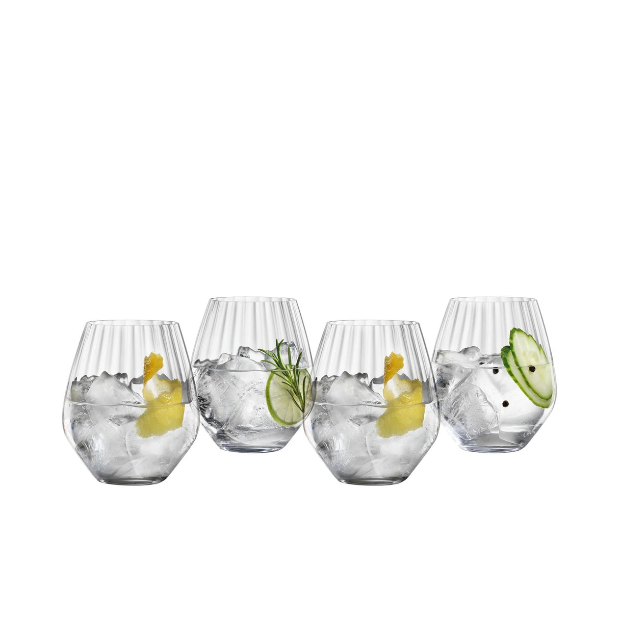 SPIEGELAU Special Glasses Bicchiere da Gin Tonic Senza Stelo in Cristallo Set 4 Pezzi 625ml