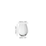 SPIEGELAU Special Glasses Bicchiere da Gin Tonic Senza Stelo in Cristallo Set 4 Pezzi 625ml