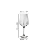 SPIEGELAU Lifestyle Calice da Vino Rosso in Cristallo Set 4 Pezzi 630ml