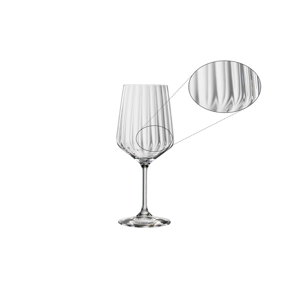 SPIEGELAU Lifestyle Calice da Vino Rosso in Cristallo Set 4 Pezzi 630ml