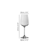 SPIEGELAU Lifestyle Calice da Vino Bianco in Cristallo Set 4 Pezzi 440ml