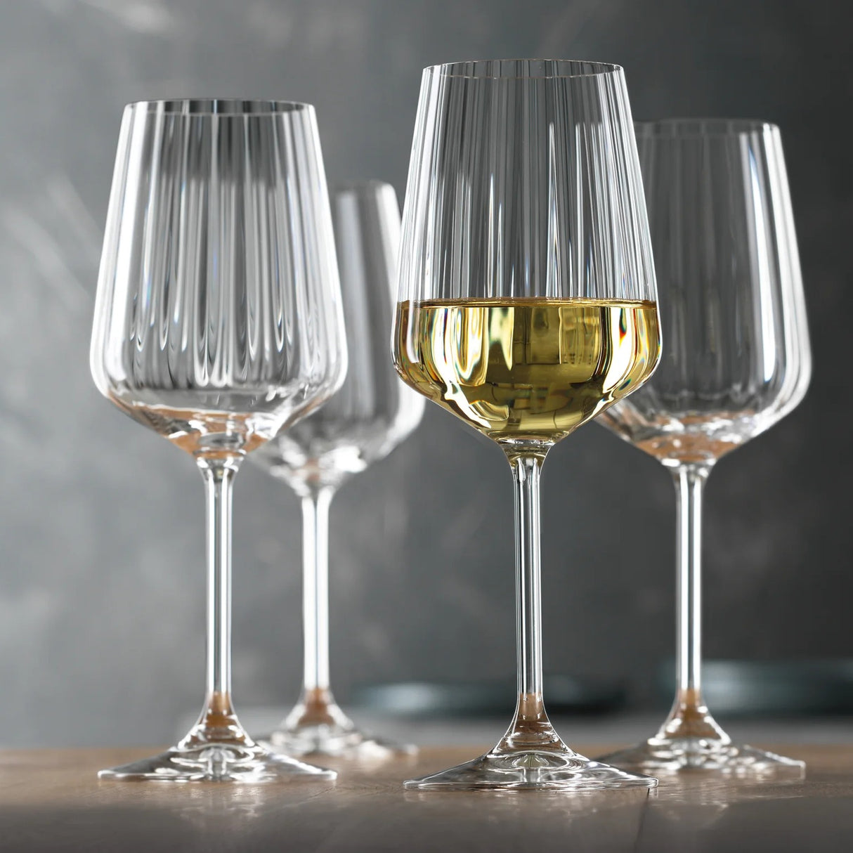 SPIEGELAU Lifestyle Calice da Vino Bianco in Cristallo Set 4 Pezzi 440ml