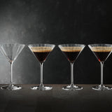 SPIEGELAU Lifestyle Coppa da Cocktail Martini in Cristallo Set 4 Pezzi 220ml