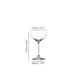 SPIEGELAU Style Coppetta da Spumante in Cristallo Set 4 Pezzi 290ml