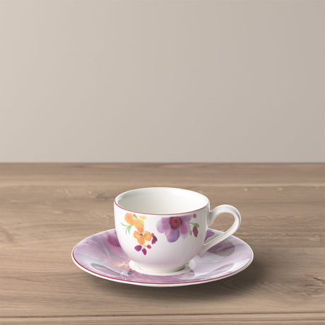VILLEROY & BOCH Mariefleur Basic Tazza Espresso c/Piattino 80ml