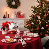 VILLEROY & BOCH Barattolo Natalizio per Marmellata Toy's Delight in Porcellana Premium 10cm