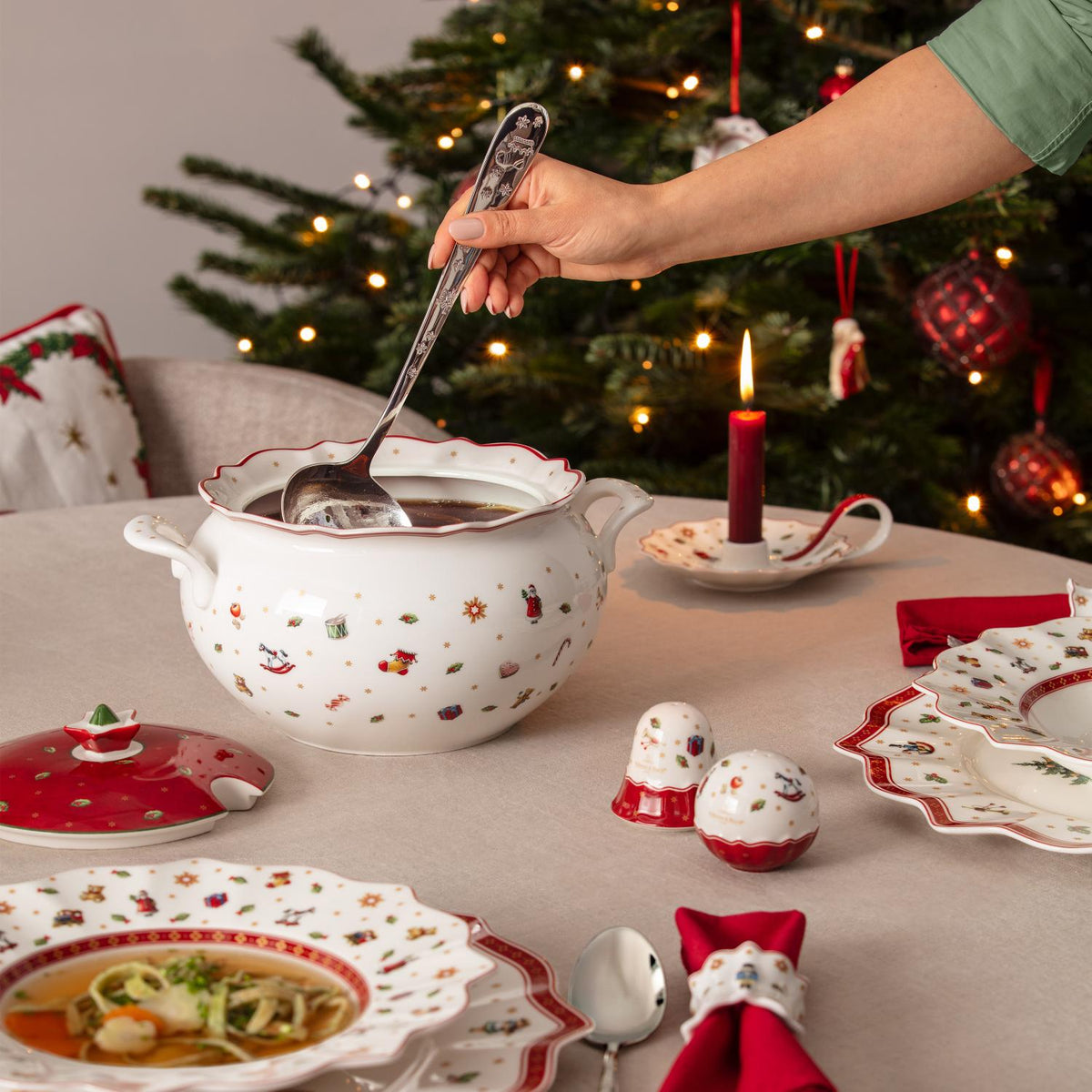 VILLEROY & BOCH Mestolo Natalizio Toy's Delight in Acciaio inossidabile 29cm